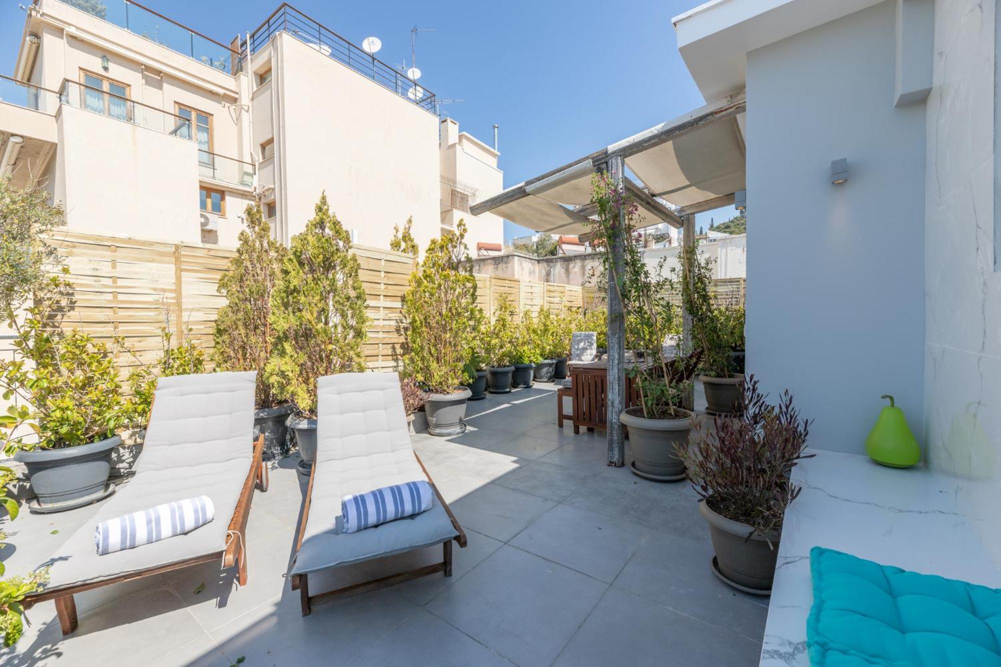 Top Kolonaki Studio+Terrace Stunning Acropolis Views Athens Ngoại thất bức ảnh