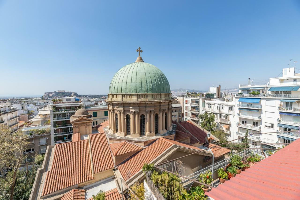 Top Kolonaki Studio+Terrace Stunning Acropolis Views Athens Ngoại thất bức ảnh